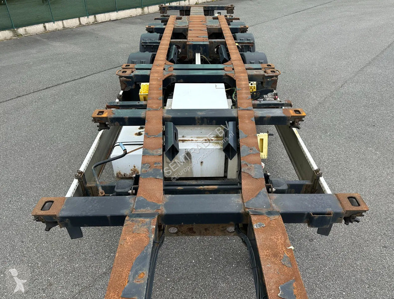 Semi remorque Krone BACK SLIDER LIFT AXLE...