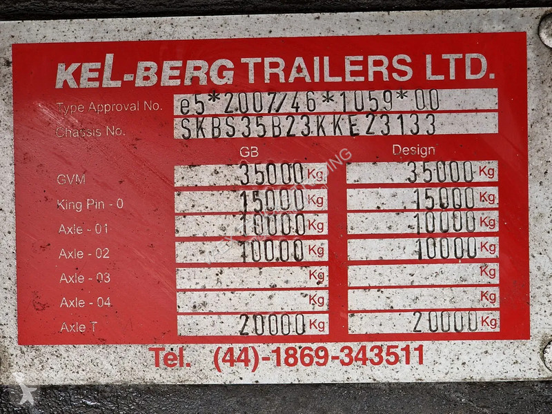 Semi reboque Kel-Berg Box trailer - Zepro...