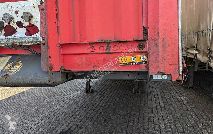 Semitrailer Krone 27 curtainsider | Saf disc |...