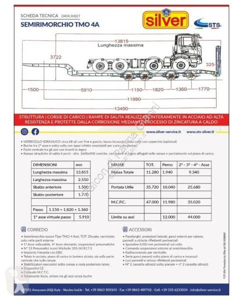 Semitrailer Silver TMO 4 ASSI