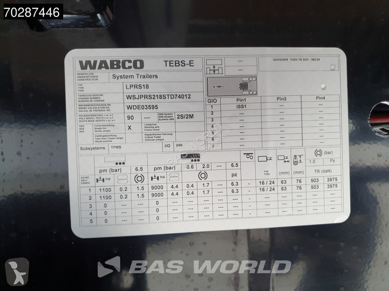 Semiremorca System Trailers LPRS18 NEW...
