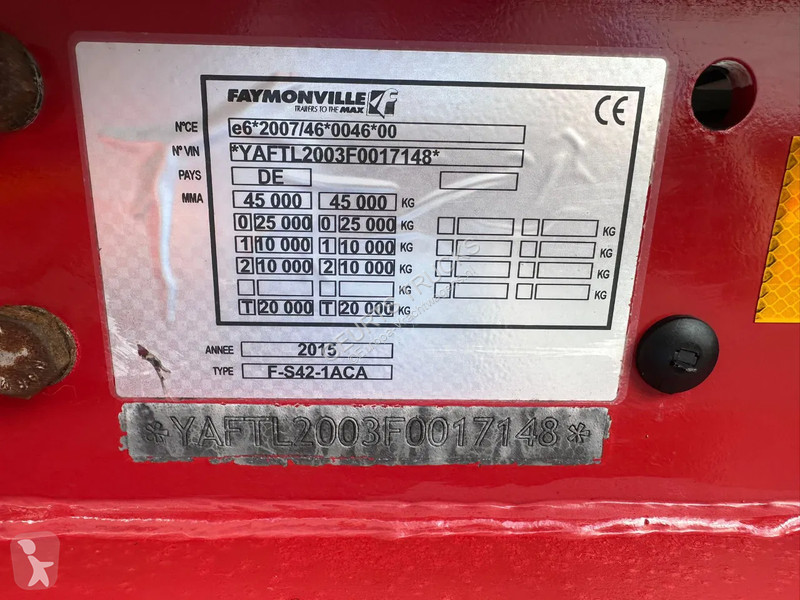Semiremorca Faymonville MEGAMAX F-S42-1ACA 2...