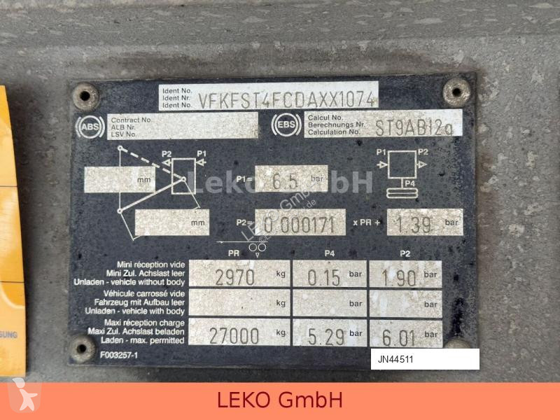 Semitrailer Fruehauf FST 4 FC Mit Carrier Vic...