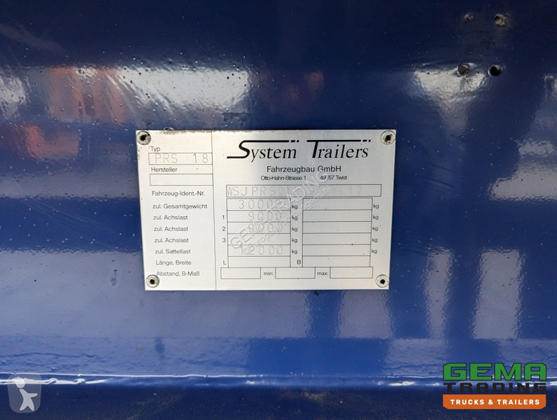 Oplegger  PRS18 2-Assen BPW Open Loading...
