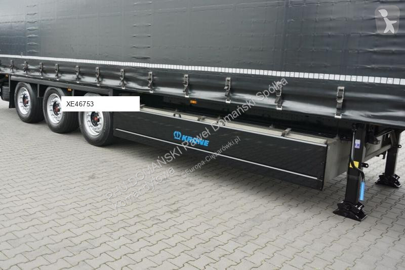 نصف مقطورة Krone FIRANKA / DACH PODNOSZONY / XL...