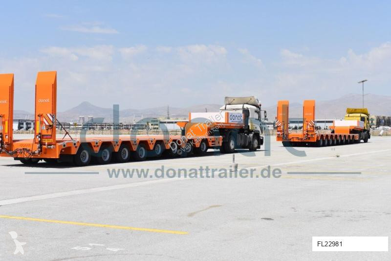 Semiremorca Donat 8 axle lowbed with hydraulic...