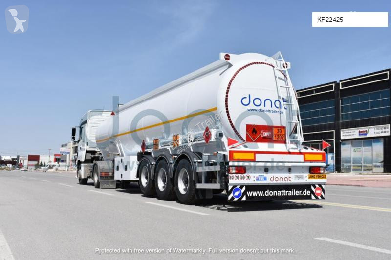 Semi reboque Donat Aluminum Fuel Tanker with...
