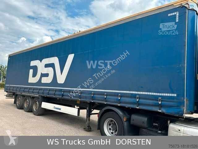 Semitrailer Krone 3 x SDP27 Profiliner Edscha...