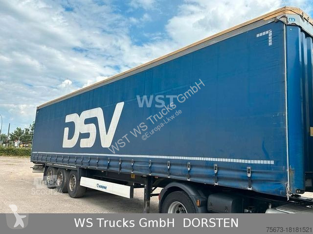 Semitrailer Krone 3 x SDP27 Profiliner Edscha...