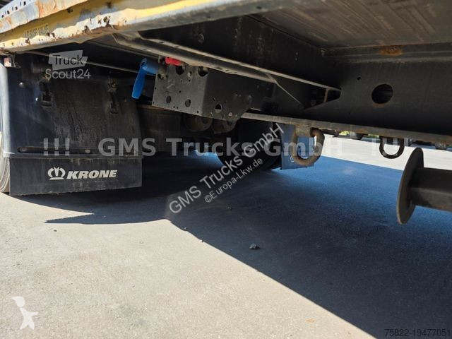 Semiremorca Krone Tieflader Maschinen Transport