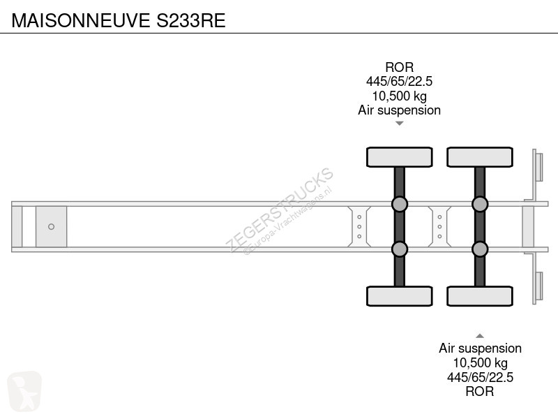 Oplegger Maisonneuve S233RE