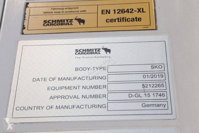 Semirremolque Schmitz Cargobull SCB*S3B