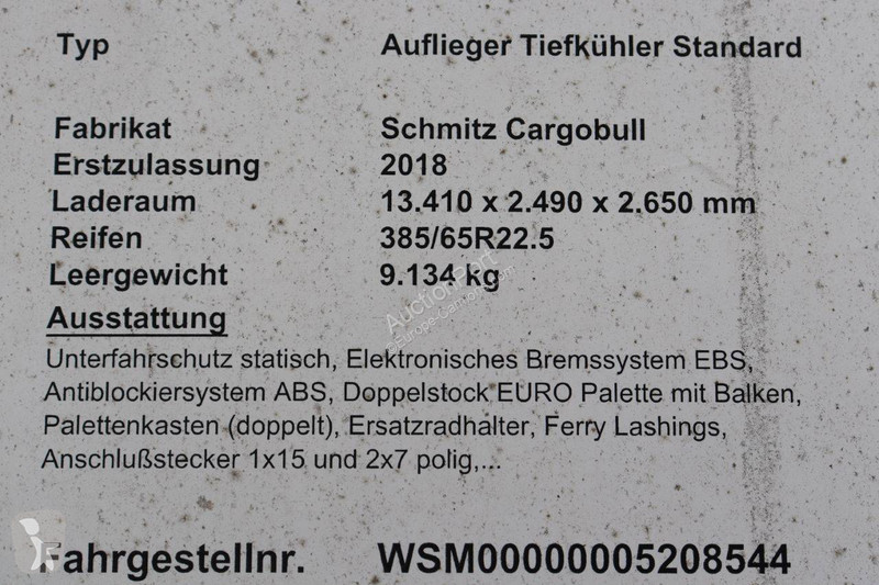 Semirimorchio Schmitz Cargobull SCB*S3B