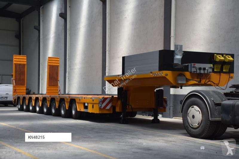 Donat 8 axle Heavy Duty lowbed with hydraulic...