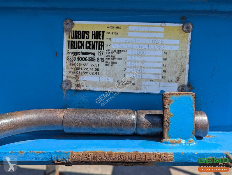 نصف مقطورة Desot OPL/3AT/38/6894E 3-Axles BPW -...