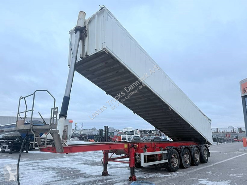 Semi remorque Kel-Berg Tipper / Alukastenmulde...