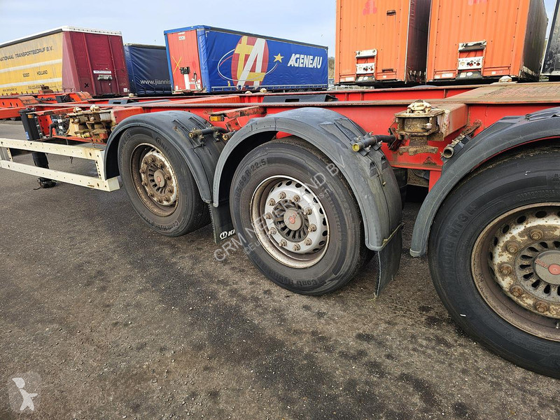 نصف مقطورة Krone 27| FIXED CHASSIS | SAF DISC....