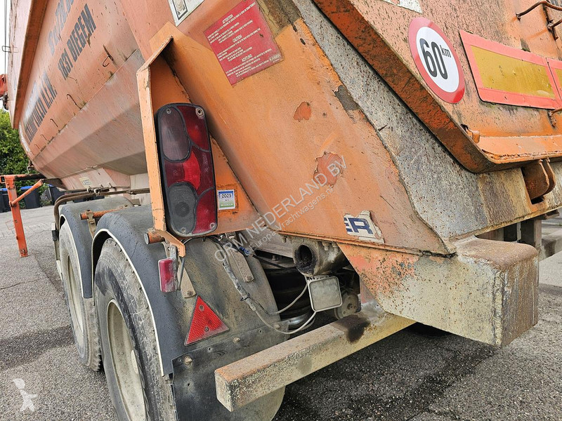 نصف مقطورة  S3302G37 | TIPPER| STEEL CHASSIS...