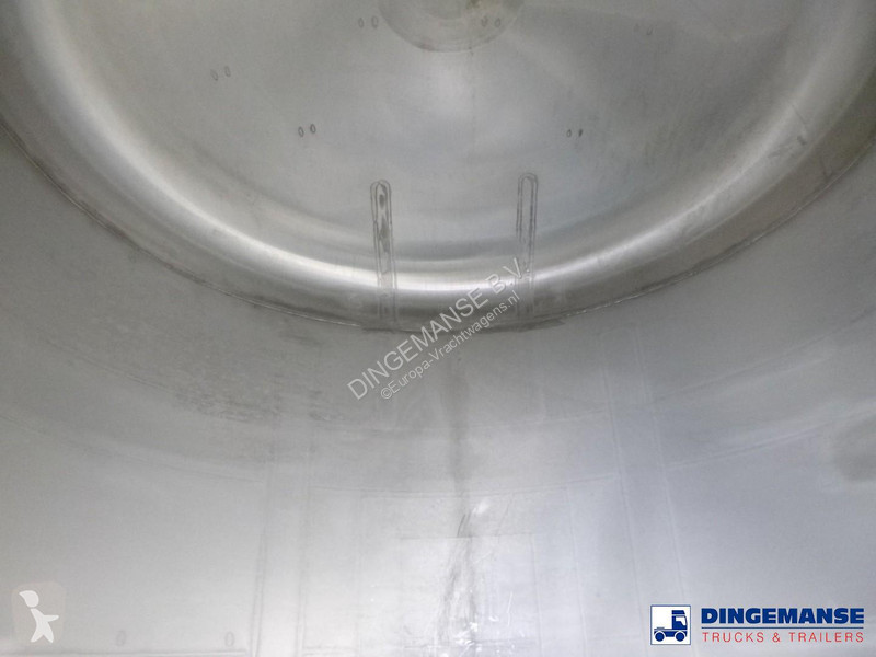 Félpótkocsi  Chemical tank inox 37.5 m3 / 1...