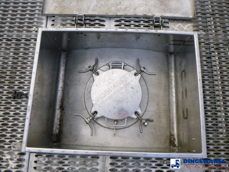 Semi remorque Feldbinder Chemical tank inox...