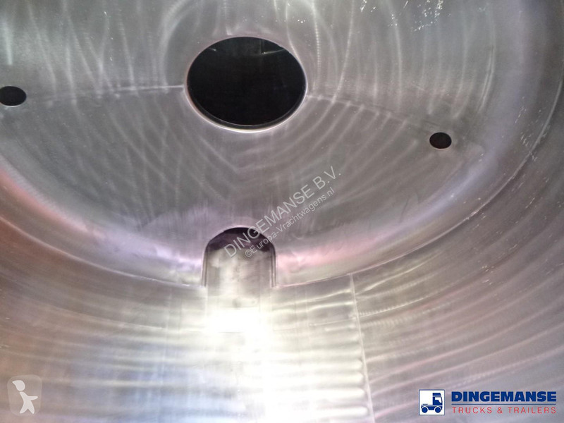نصف مقطورة LAG Chemical tank inox 37.5 m3 / 1 comp