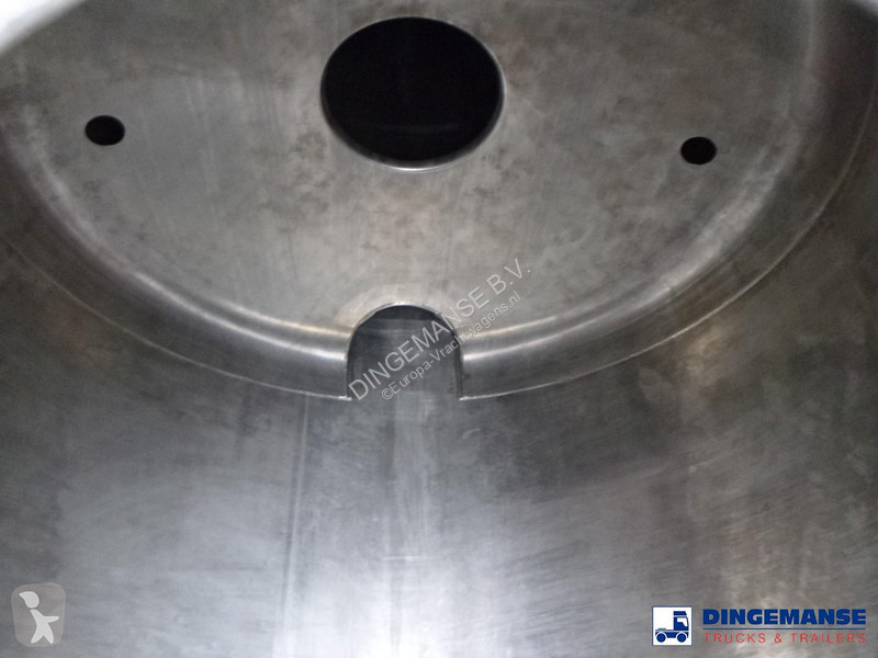 نصف مقطورة Burg Chemical tank inox L4BH 30 m3 /...