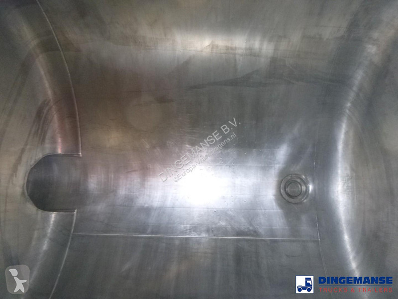 نصف مقطورة Burg Chemical tank inox L4BH 32.5 m3...