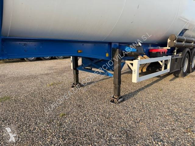 نصف مقطورة Feldbinder cisterna pulverulentos 62m3
