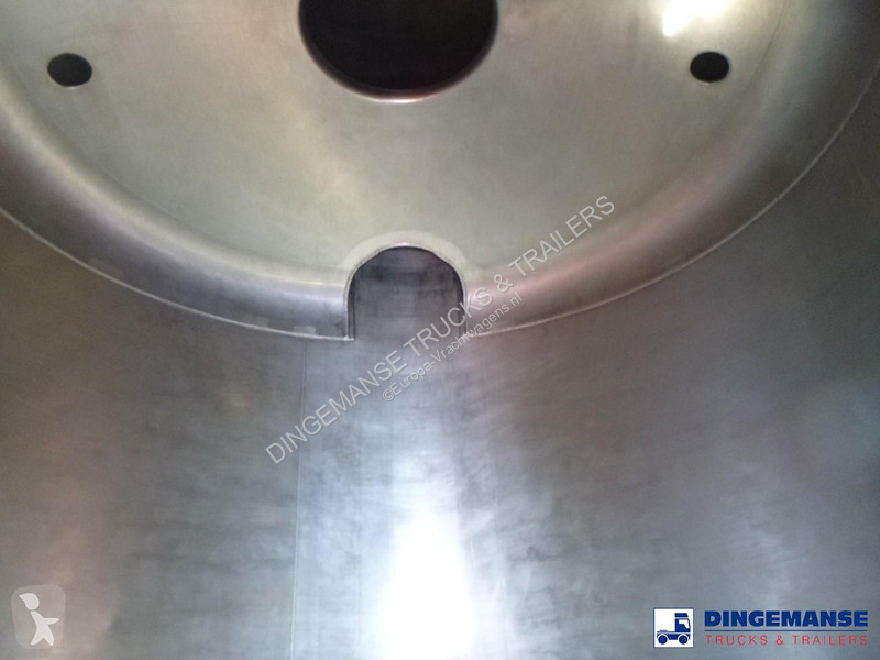 نصف مقطورة Burg Chemical tank inox L4BH 32.5 m3...