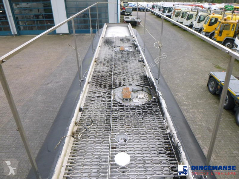 Semi remorque  Fuel tank alu 37 m3 / 2 comp