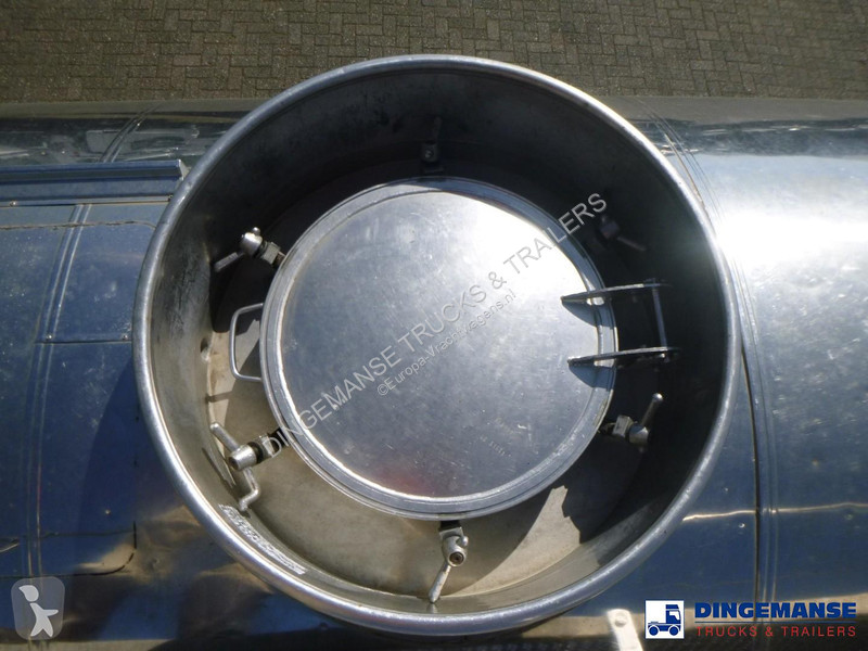 Félpótkocsi Magyar Chemical tank inox L4BH 33.3...