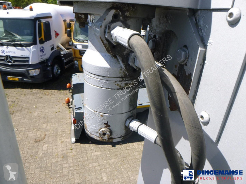 نصف مقطورة Wilcox Tipper trailer alu 55 m3 +...