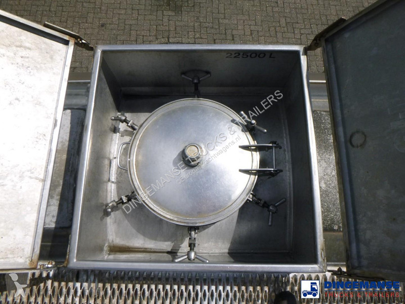 نصف مقطورة Magyar Chemical tank inox L4BH 22.5...