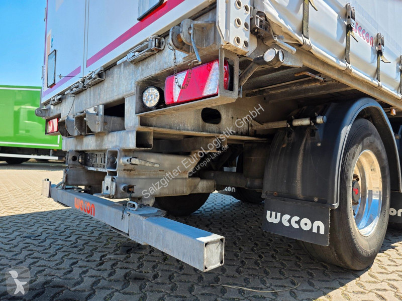 نصف مقطورة Wecon APS218 / STAPLERHALTERUNG /...
