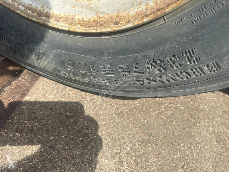 نصف مقطورة ES-GE 3 SOU-1N , LAST AXLE STEERING,...