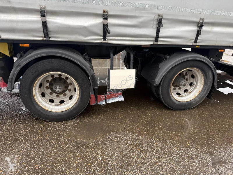 نصف مقطورة Krone 2 AXLE - WITH STEERING AXLE