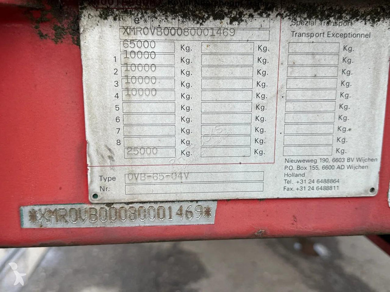 نصف مقطورة Nooteboom OVB-65-04V - TRIPLE...
