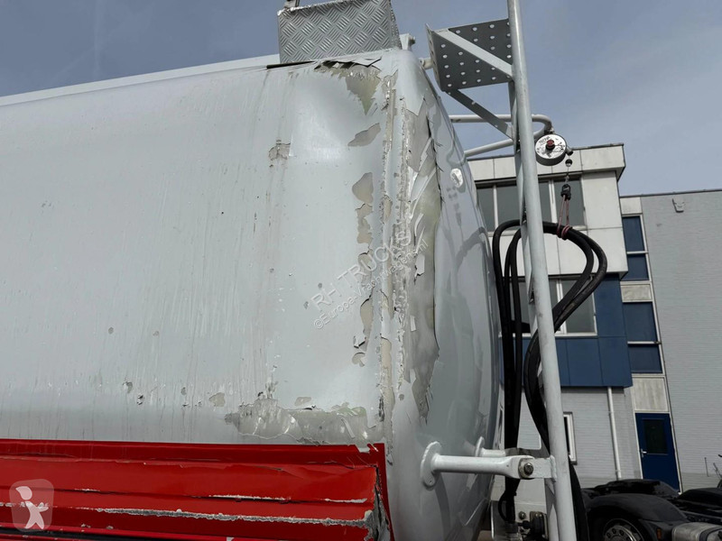 نصف مقطورة LAG L022 2 AS TANK MET SCHADE -...