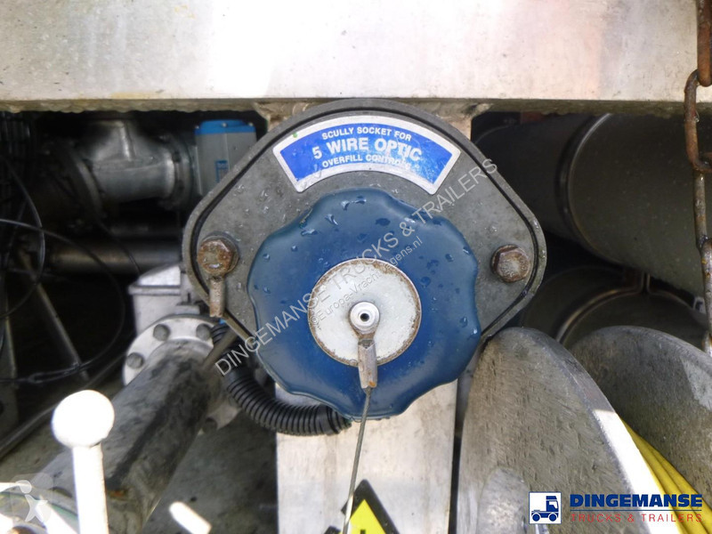 نصف مقطورة LAG Fuel tank alu 50.5 m3 / 5 comp +...