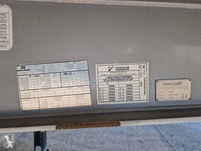 نصف مقطورة Tecnokar delfino al 11500 c
