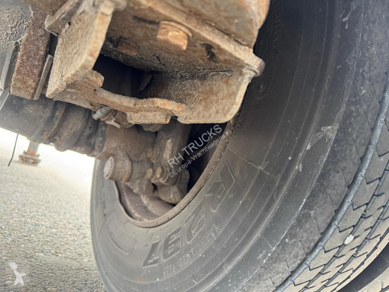 نصف مقطورة  1 AS 1 AXLE + BOX 9,1 METER INSIDE...