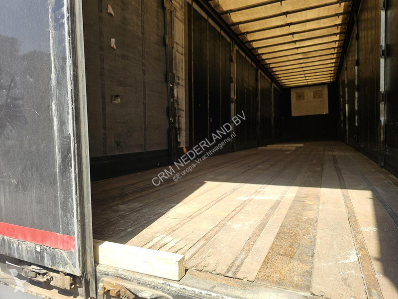 نصف مقطورة Pacton T3 001 /3 axle curtainsider...