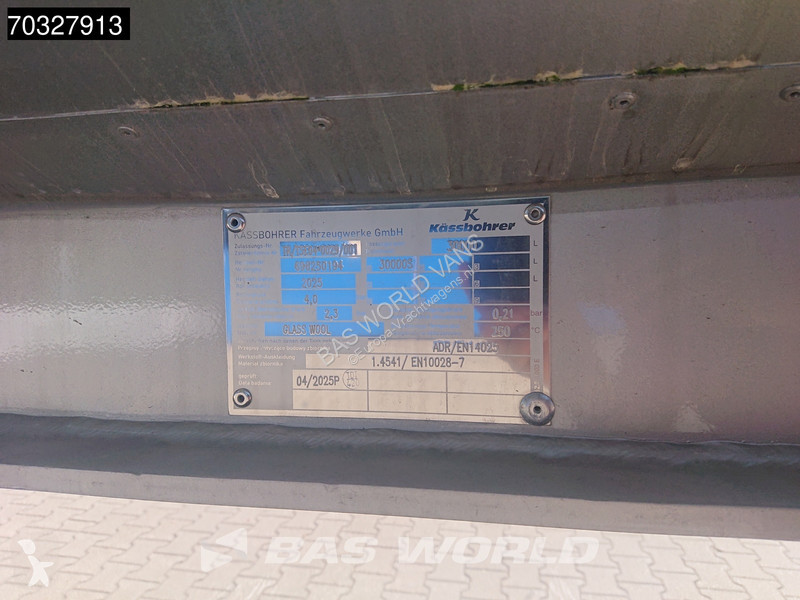 نصف مقطورة Kässbohrer STB NEW! 30.000L Bitumen