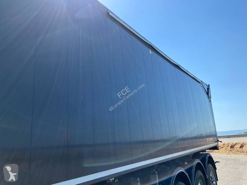 نصف مقطورة Tisvol A-910220-EALE30 endommagé