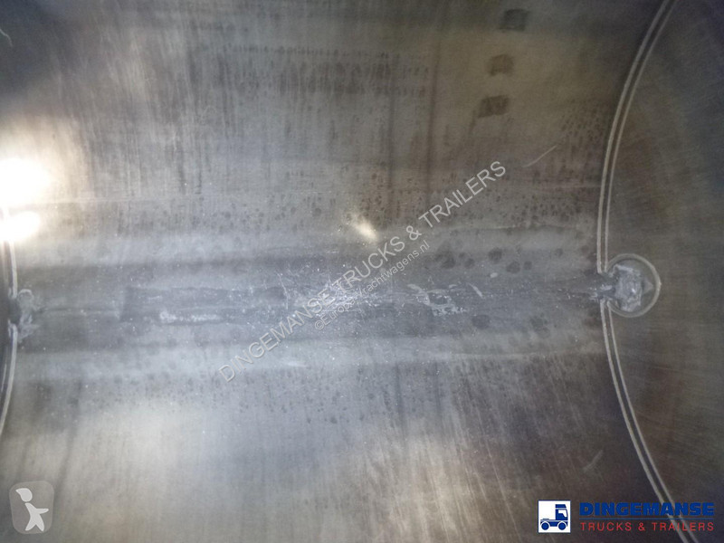 نصف مقطورة Magyar Chemical tank inox L4BH 32.5...