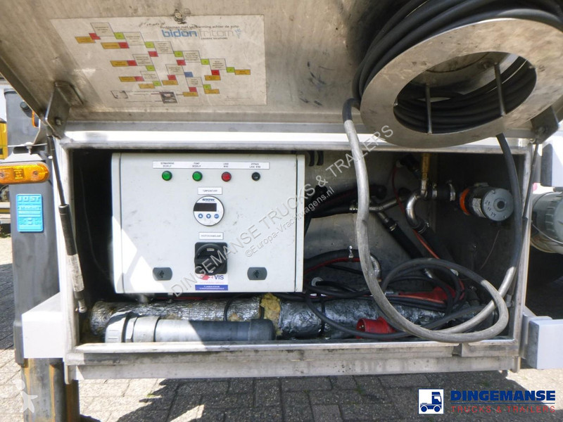 نصف مقطورة Van Hool Food tank inox 28.5 m3 / 3...