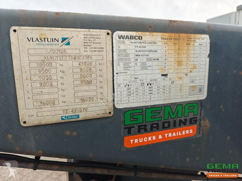 نصف مقطورة D-TEC FT-43-03V Multi - All...