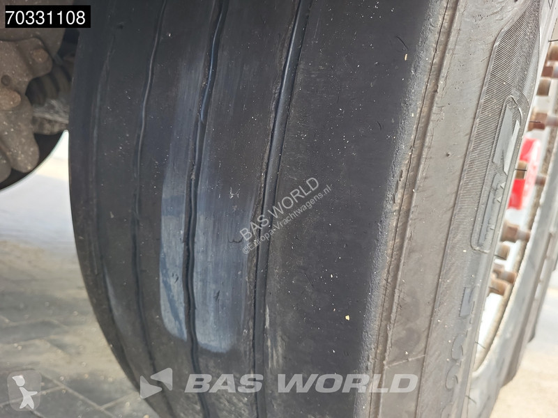 نصف مقطورة Knapen K600 Side Doors 10MM Lift Axle