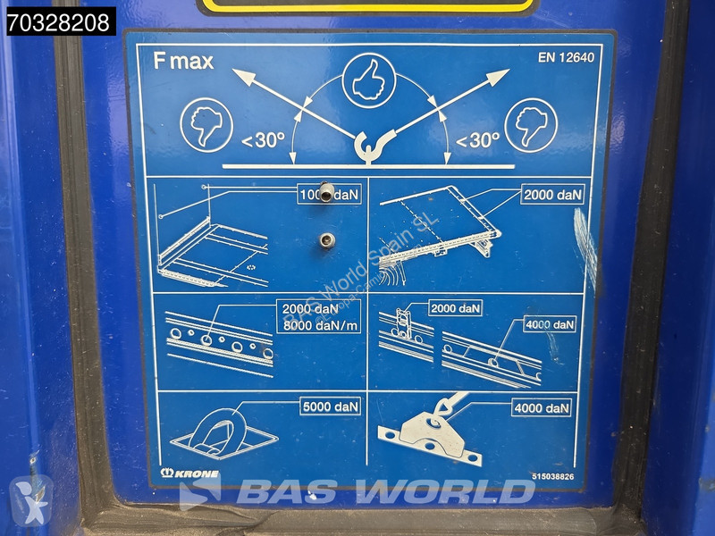 نصف مقطورة Krone Lift Axle Boards