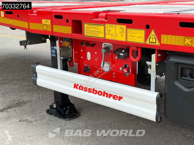 نصف مقطورة Kässbohrer 3 axles mega extendable...
